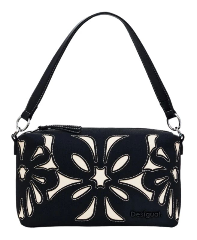Desigual Women's Accessories PU Hand Bag, Black, black, One size