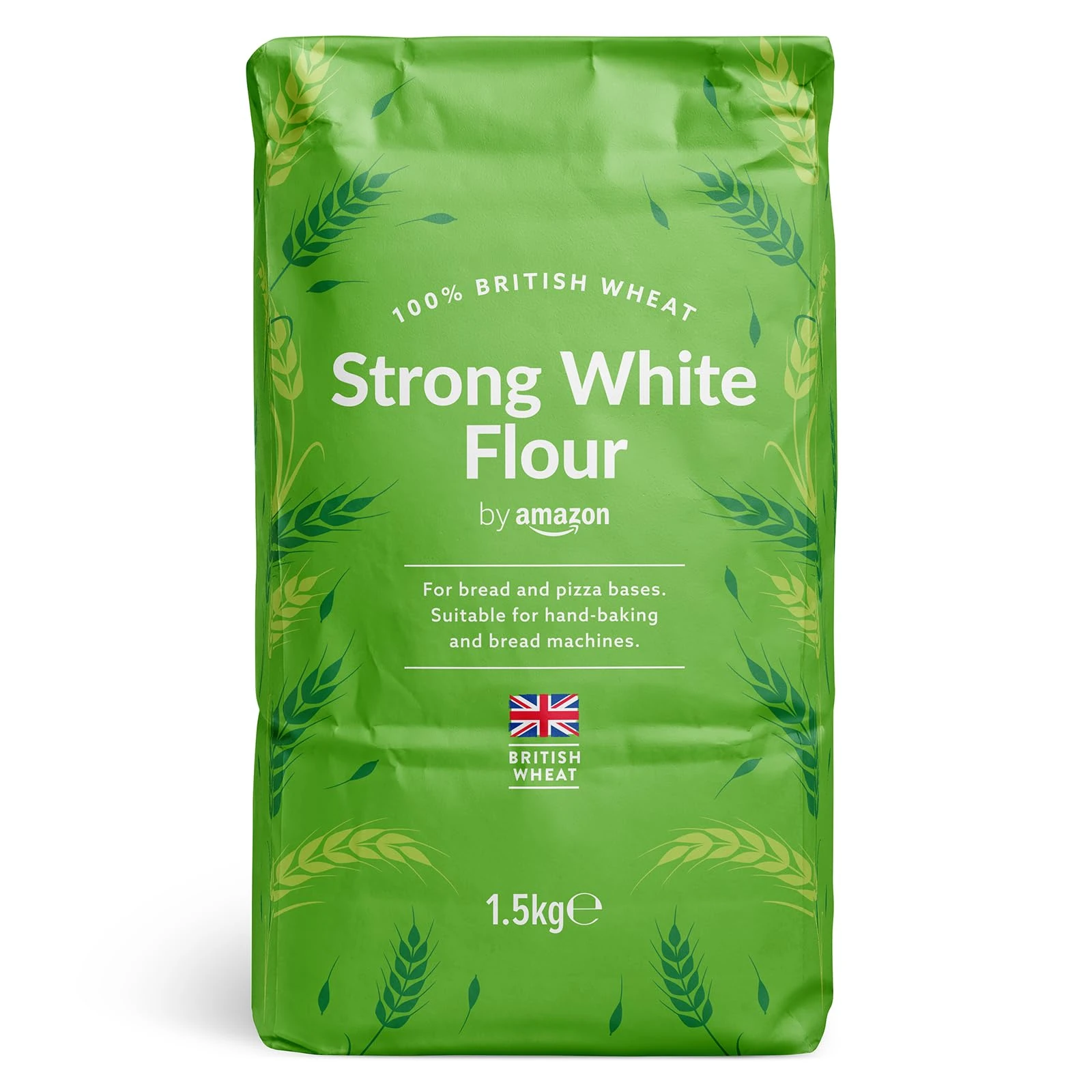 by Amazon Strong White Flour, 1.5kg, Perfect for bread