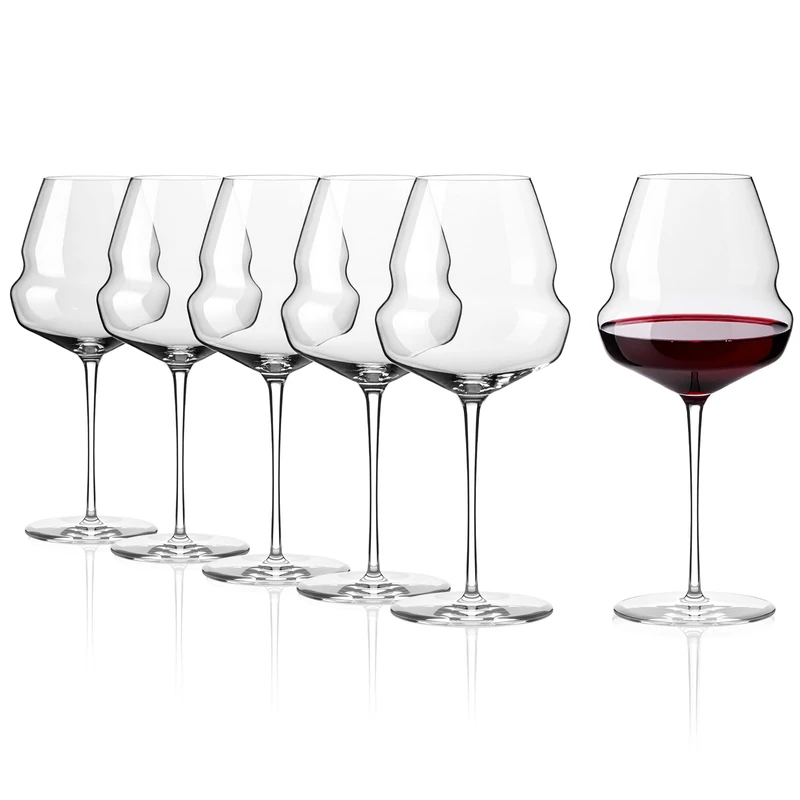 Stölzle Lausitz Cocktail Bowls Kyoto Bar/Champagne Bowls Set of 6 / Aperitif Glasses/Cosmopolitan Glasses/Champagne Bowl