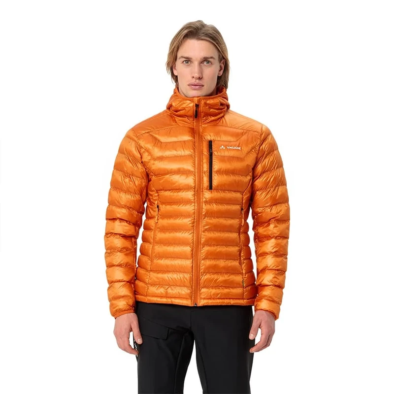 VAUDE Men's Batura Hooded Insulation Jacket, Kumquat, XL