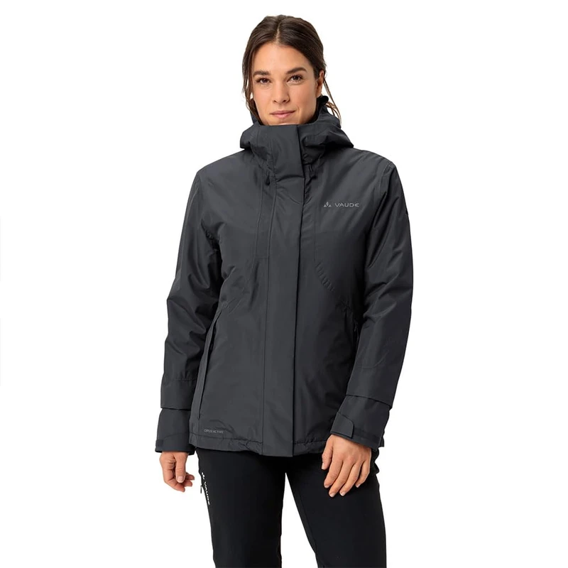 VAUDE Women's Rosemoor Padded Jacket Ii, Phantom Black, 48 (EU)