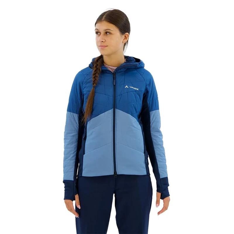 VAUDE Women's Sesvenna Jacket Iv, Pastel Blue, 34 (EU)