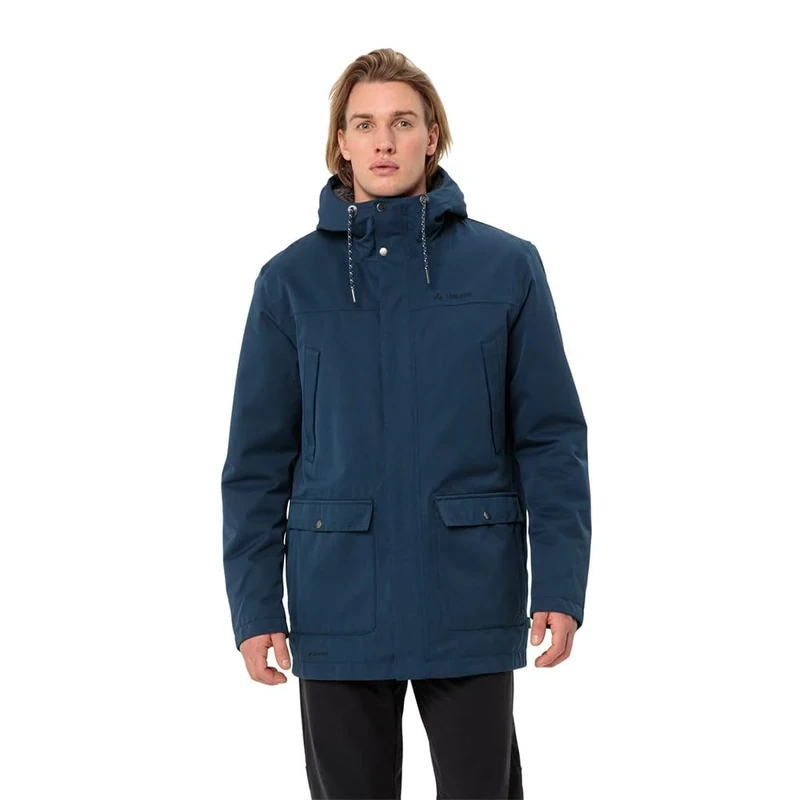 Vaude Men's Manukau Parka II Jacket, Dark Sea/Dark Sea, L