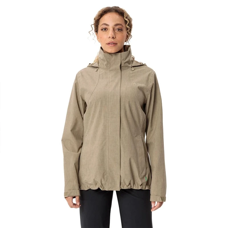 Vaude Women's Rosemoor 3-in-1 Jacket II Double, Oat, 34 (EU)