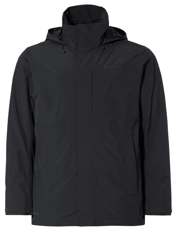VAUDE Men's Rosemoor 3-in-1 Jacket Double, Black, M