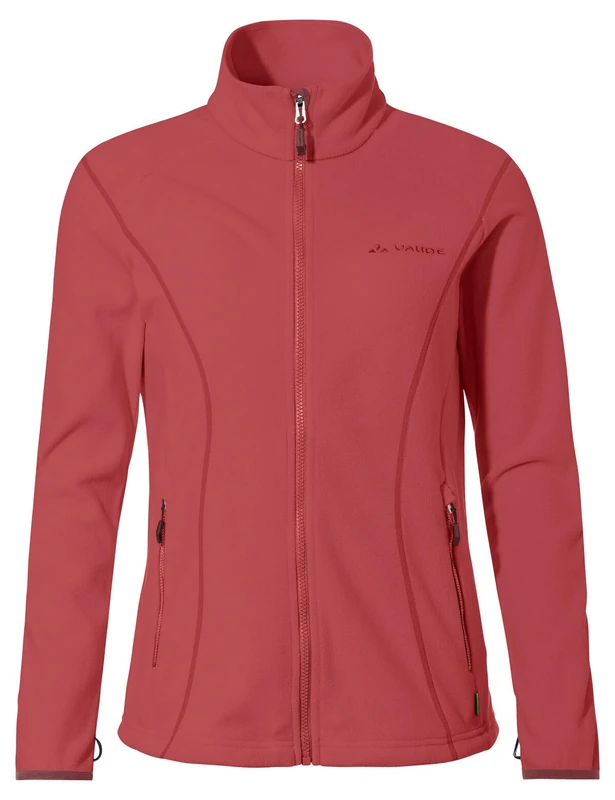 VAUDE Women's Rosemoor Fleece Jacket, Brick, UK 10