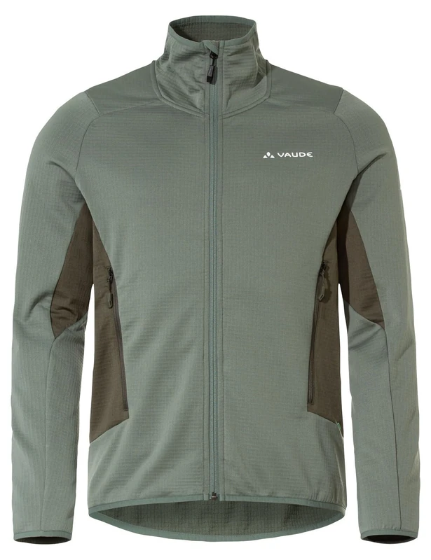 VAUDE Men's Monviso Fleece Fz Jacket II, Agave, S