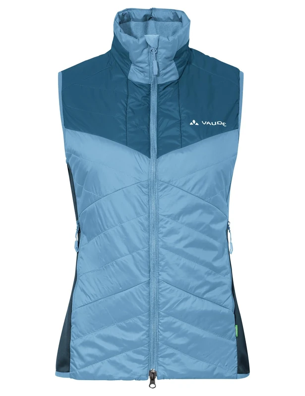 VAUDE Women's Sesvenna Vest Iv Jacket, Pastel Blue, 34 (EU)