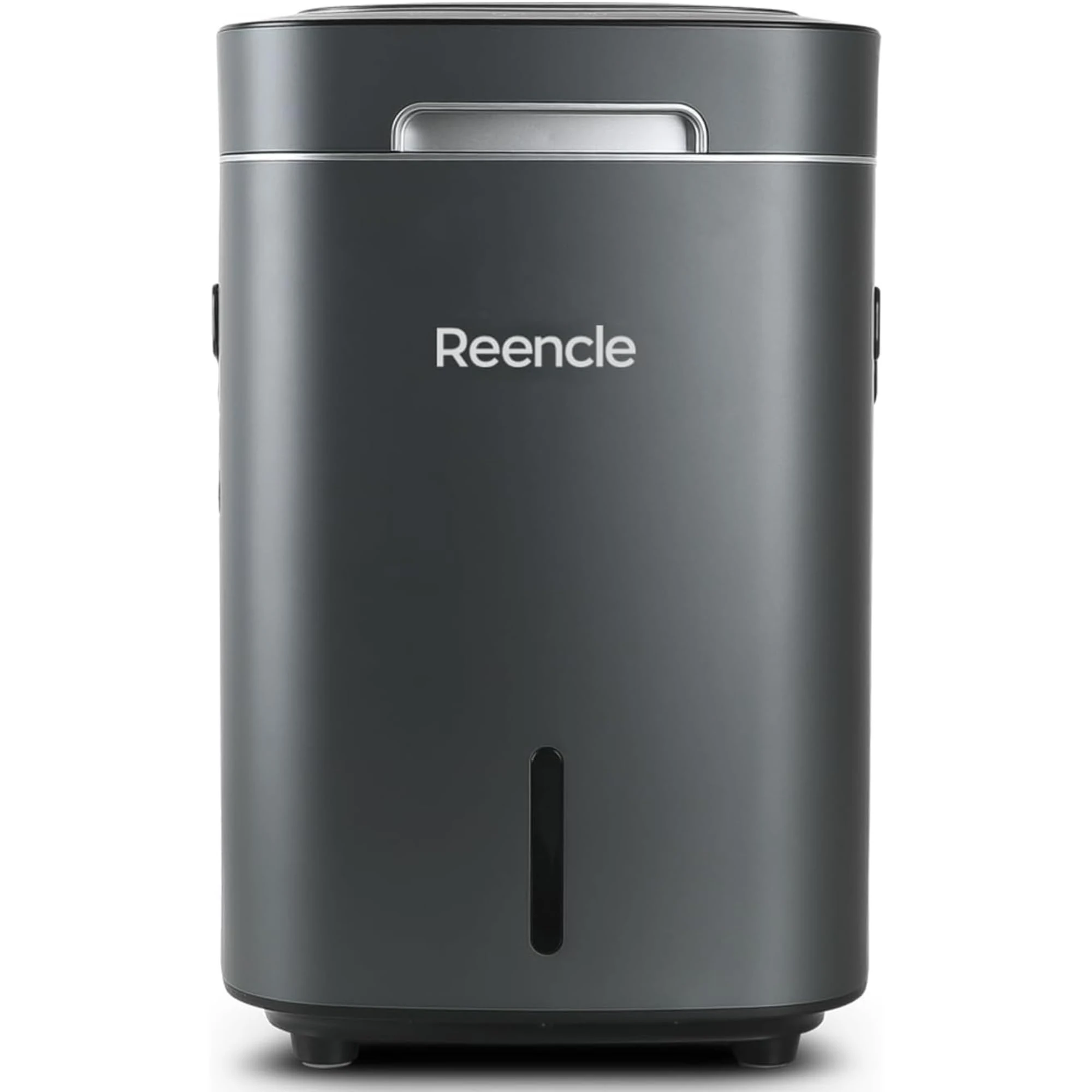 Reencle Electric Composter 14L Food Waste Compost Bin - Indoor Composting Machine, Odor-Free Rapid Decomposition, Whisper-Quiet, Turns Scraps into Soil for Home & Kitchen, Includes Starter Kit, Silver