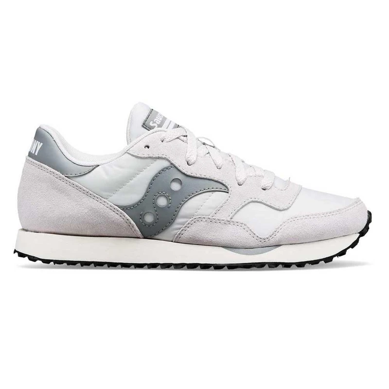 Saucony Women's DXN Trainer Shoe, Grey/Dark Grey, 3.5