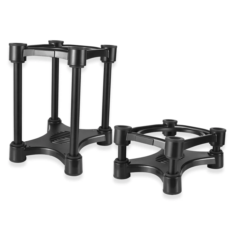 HUIOP Desktop Speaker Stands Monitor Audio Bracket Shock Absorber Bracket with Adjustable Tilt Angle Anti-slip and Stable Suction Cups Removable Speaker Monitor Stands for 5/6/8-inch Speaker,speaker s