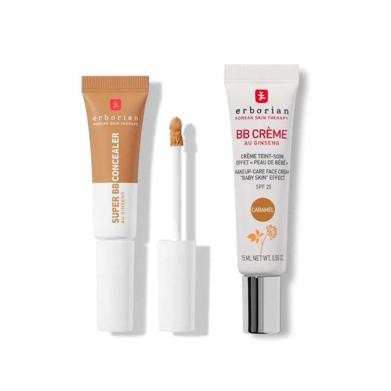 Super BB Concealer & BB Cream duo - Caramel