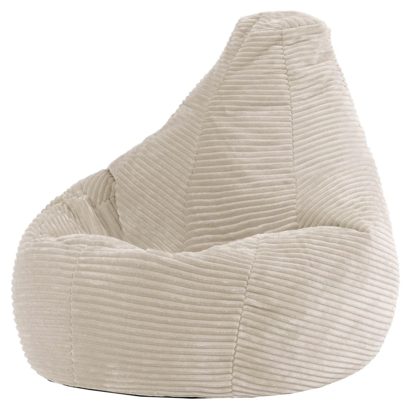 icon Dalton Kids Cord Bean Bag with Filling Included, Beige