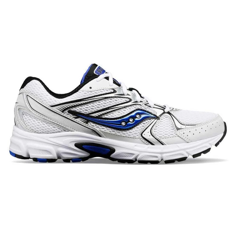 Saucony 70812-04, Unisex-Adult Running Shoe, White/Royal, EU 37 - UK 4