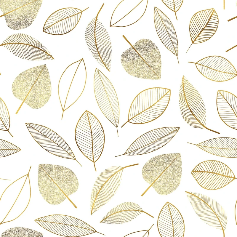 Douceur d'Intérieur Roll of Crystal PVC Tablecloth (1.4 m x 15 m) Metallic Printed PVC 60/100E Foil Gold