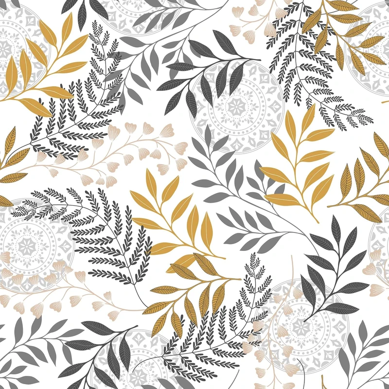 Douceur d'Intérieur PVC Tablecloth Roll (1.4m x 20m) PVC Printed Wonder White