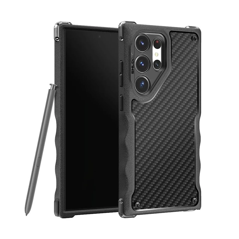 SHLDAir Samsung Galaxy S24 Ultra Case, Rugged Case, 13ft Drop Protection, 7X Military Grade, Air Bumper Technology, Designed for Samsung, Black