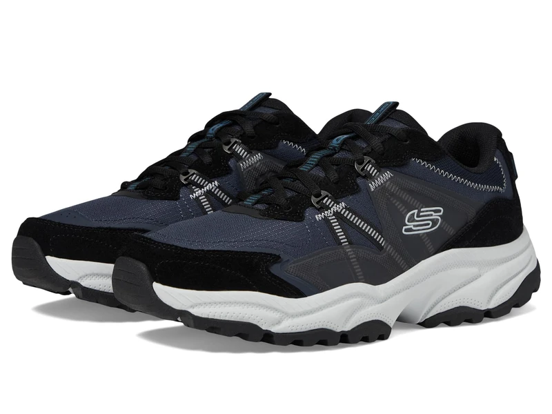 Skechers Men's Vigor at Durango Sneaker, Navy/Gray, 8.5 UK Wide