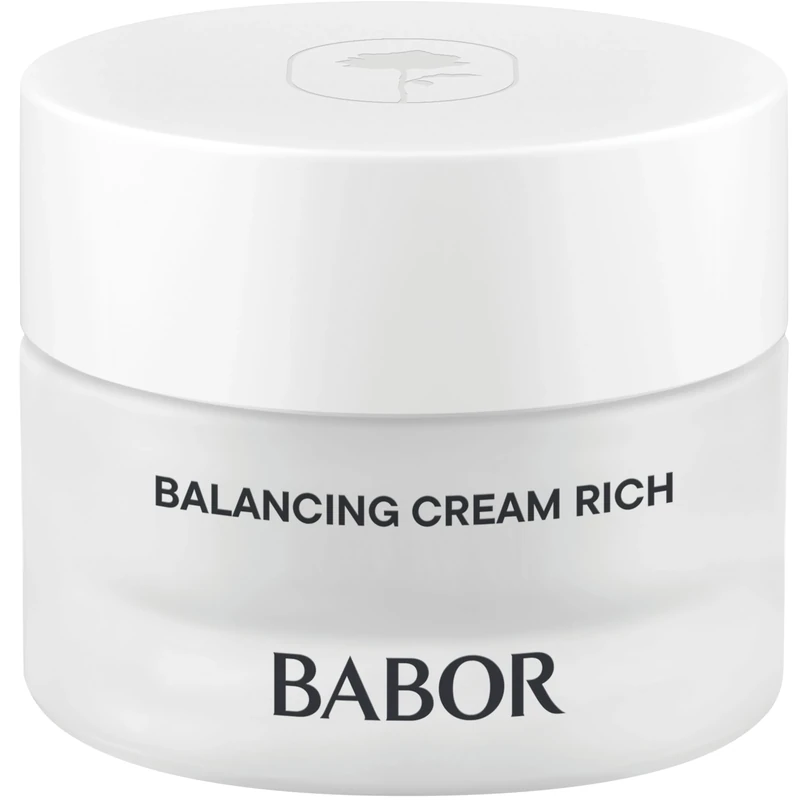BABOR Skinovage Balancing Cream Rich, Supple Face Care Cream for Combination Skin, Mattifies and Moisturises the Skin, 50 ml
