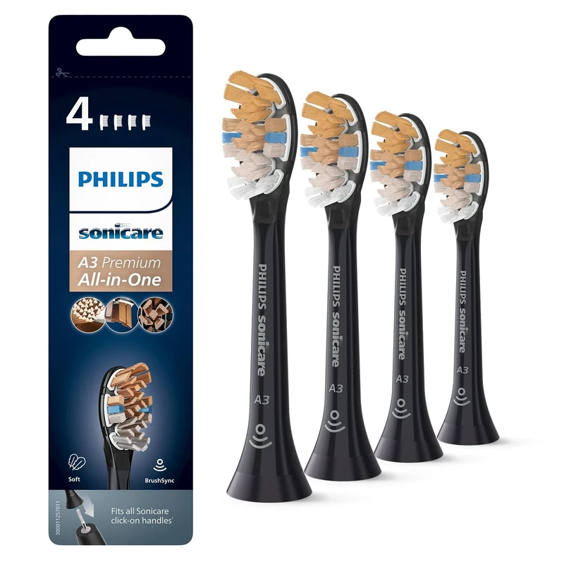 Philips Sonicare Genuine A3 Premium All-in-One Replacement Electric Toothbrush Head – outdated Product