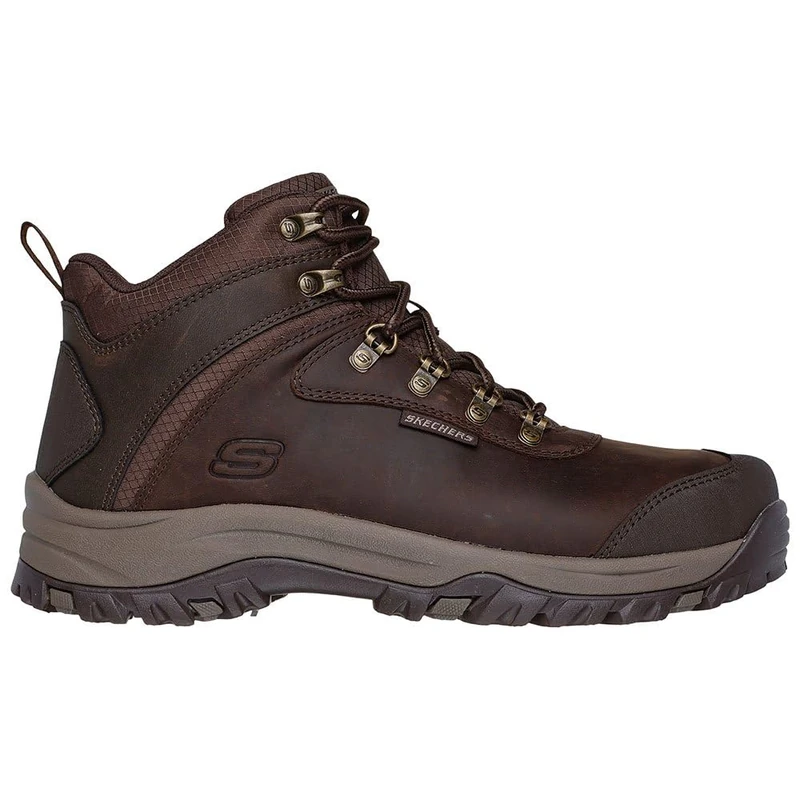 Skechers Men's RELMENT Lennox Ankle Boot, Cocoa, 9 UK