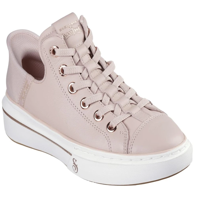 Skechers Snoop ONE OG Leather Sneaker - Pink - Women 7 UK