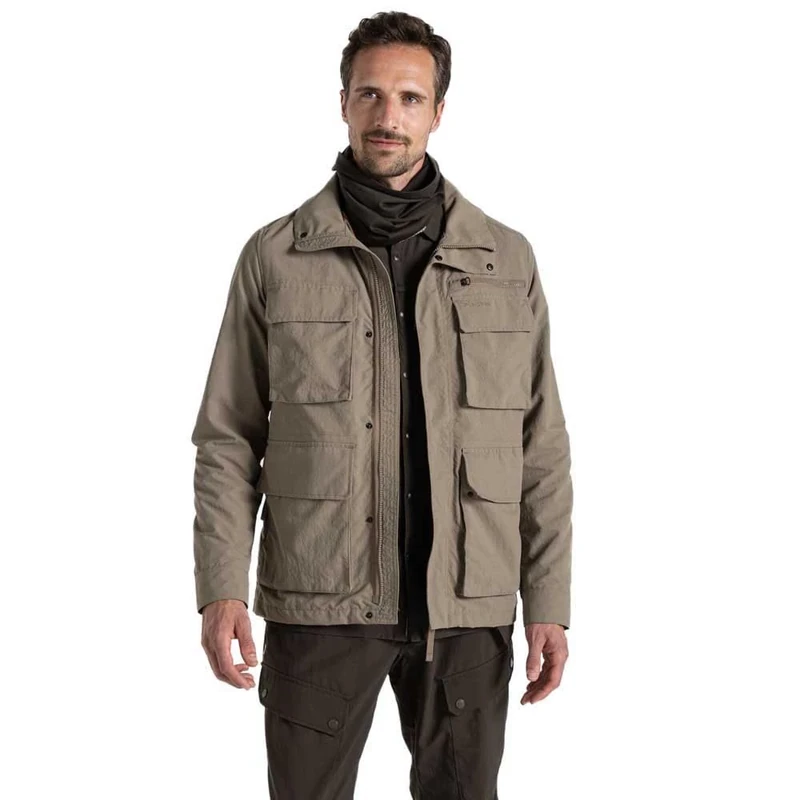 Craghoppers Mens NosiLife Adventure Jacket IV Hiking Coat Anti-Insect Sun Protection