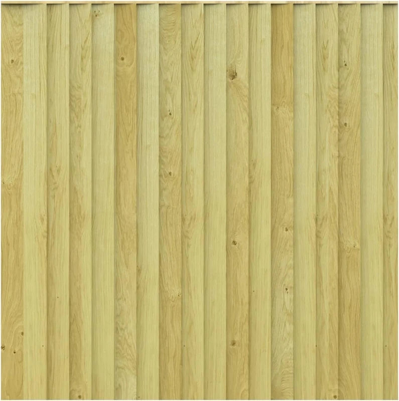 Feather Edge Fence Panels| Garden Fencing Panels Closeboard | Tanalised Pressure Treated Security Closeboards | Vertical Garden Boundary Boards | 6(L) X 2(H) Feet Panels (6)
