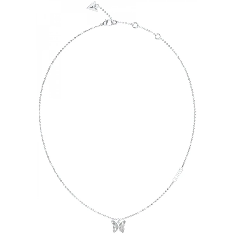GUESS Chrysalis Necklace Steel JUBN04107JWRH, one size, Silver, No Gemstone