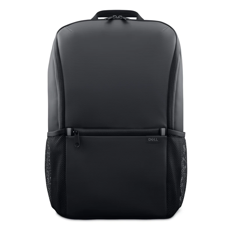 Dell 14-16 EcoLoop Essential Backpack 14-16 - CP3724 - Lightweight, Two Mesh Side Pockets, Built-in Accessories Organizer, Dedicated Padded Laptop Sleeve - Black