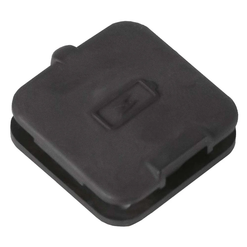 MASSI Charging Port Plug K2, Adults Unisex, Black, One Size