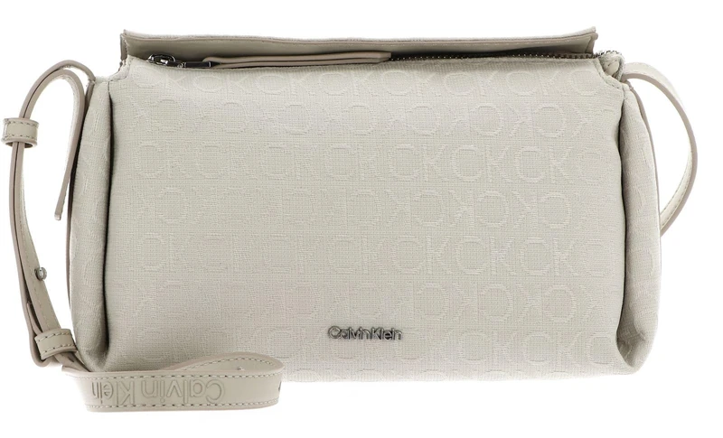 Calvin Klein Women's GRACIE MINI BAG_JCQ MONO K60K611753 Crossover, Grey, OS