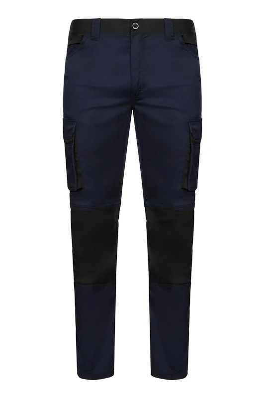 VELILLA 103031S Stretch Trousers Bicolor, Navy Blue and Black, Size 50, Navy Blue and Black, 40