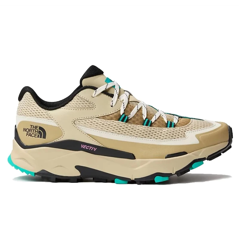 The North Face Vectiv Taraval Trail Running Shoe Gravel/Khaki Stone 10.5