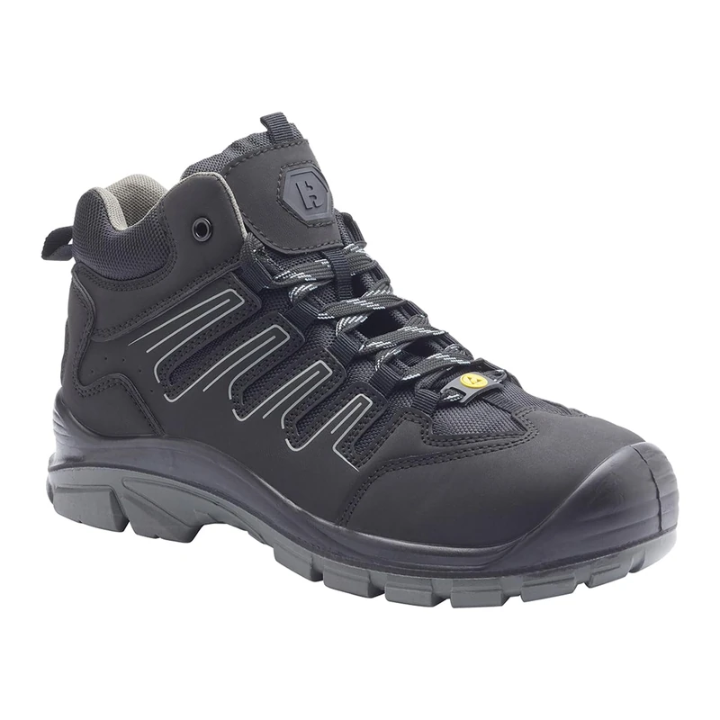 Blackrock Proton ESD Composite Safety Boots, Safety Hikers Composite Toe Cap, Water Resistant, Wide-Fit Boots, Working, Metal-Free, S3, Non-Steel, Warehouse, Mens Womens Ladies Unisex, Size 13