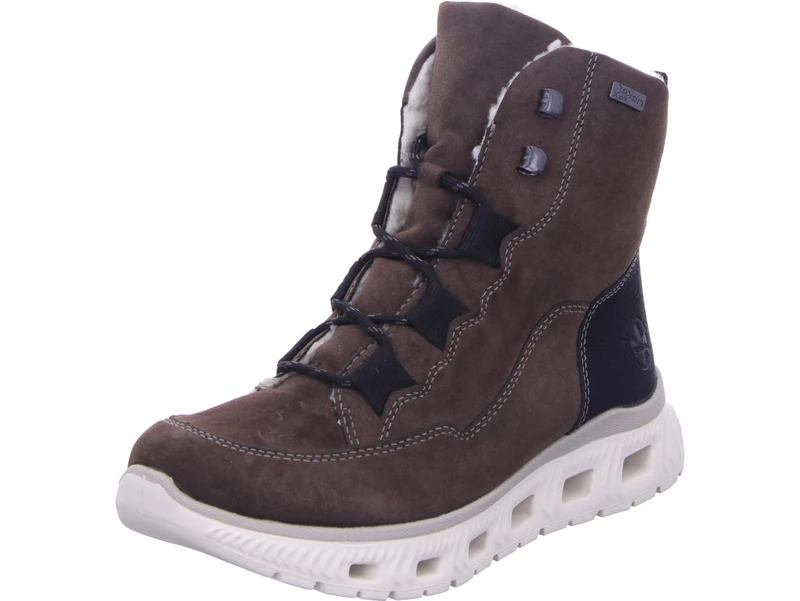 Rieker Women's M6012 Ankle Boot, Brown, 3.5 UK