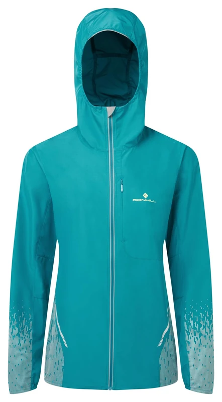 RONHILL Running, Wmn's Tech Reflect Jacket, Marine/Reflect, 16