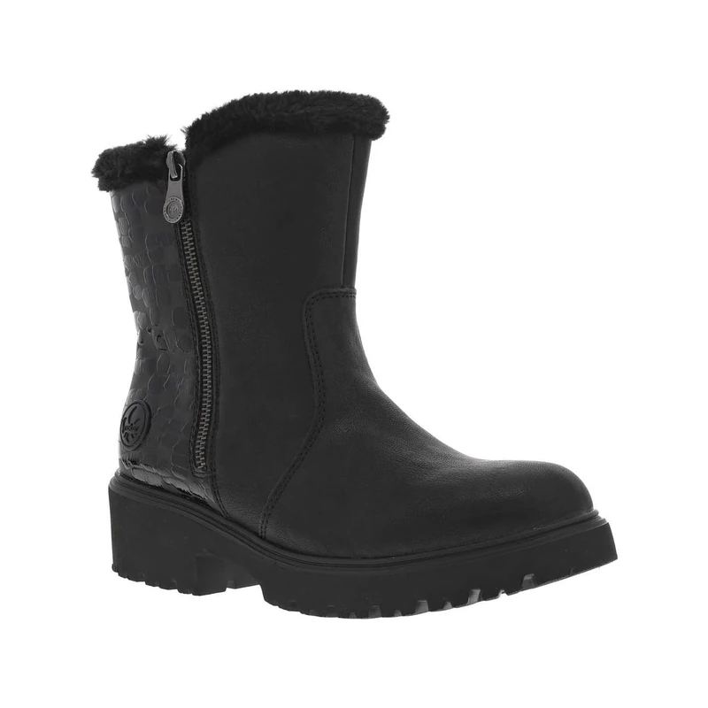 Rieker 76061-00 Womens Boots Black