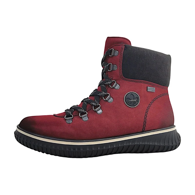 Rieker Women's Classic Ankle Boots Y17R2, Women's Ankle Boots, red, 6 UK