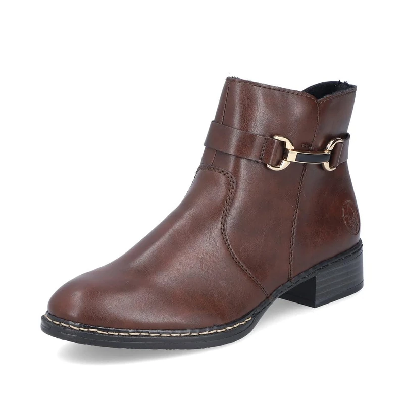 Rieker Women's Ankle Boots 73487, Women's Ankle Boots, Black 25, 6 UK