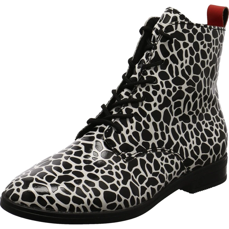 Rieker Women's Lace-Up Boots in White Combination, White Combi, 7.5 UK