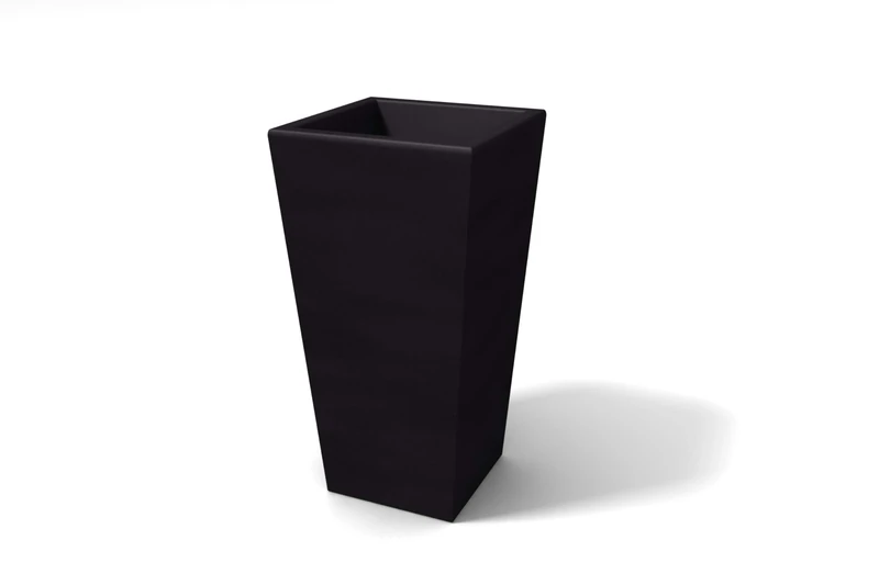 Kloris Vase, Graphite Grey, h 55