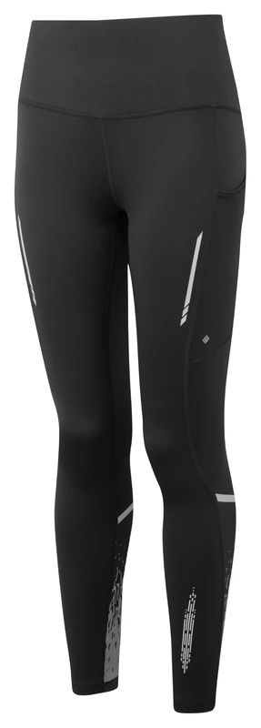 Ronhill Running, Wmn's Tech Reflect Tight, Black/Reflect, 10