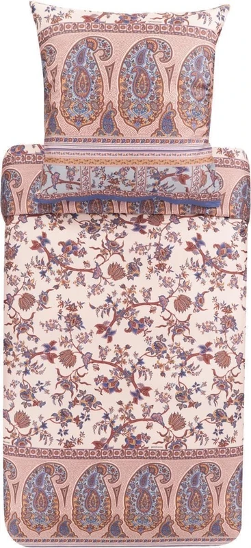 Bassetti Genova 9321857 Bed Linen + 1 Pillowcase 100% Cotton Satin Yellow Y1 Dimensions: 155 x 220 cm + 1 K 80 x 80 cm