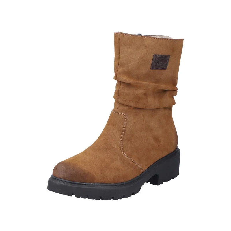 Rieker Women's 76062 Half Length Boots, brown, 36 EU Weit