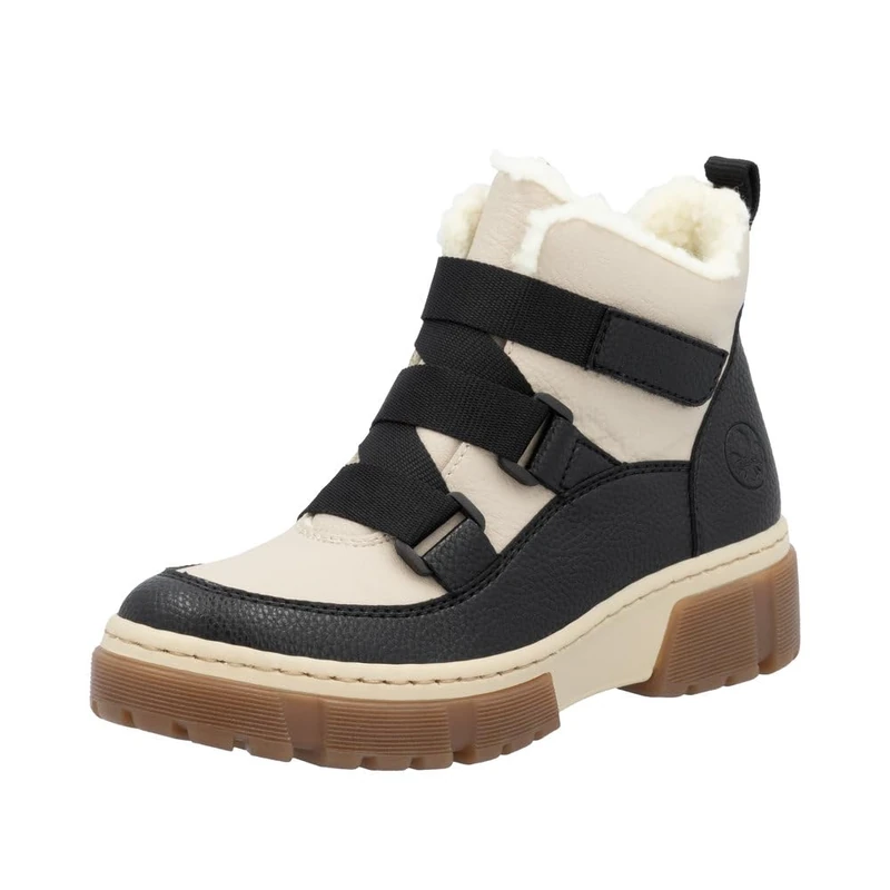 Rieker Women's X8639 Ankle Boots, black, 4 UK