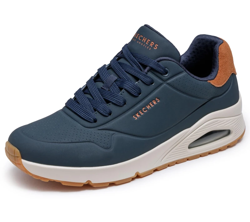 Skechers Men's Sneakers, Navy, 9 UK