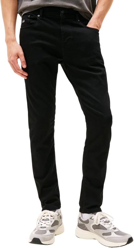 Tommy Jeans Mens Austin Slim Tprd Dh4288 Dm0dm20708 Tapered, Denim (Denim Black), 36W / 30L UK