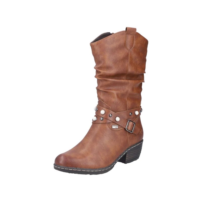 Rieker Women's 93776 Cowboy Boots, brown, 5 UK