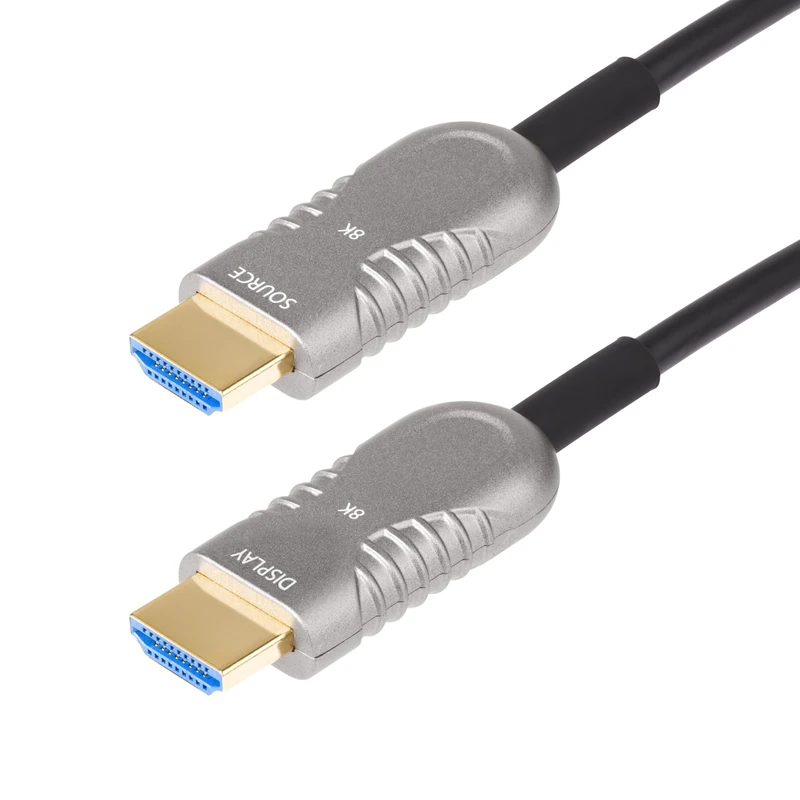 StarTech.com 30ft (9.1m) HDMI 2.1 Hybrid Active Optical Cable (AOC), CMP Plenum, 8K 60Hz, Ultra High Speed HDMI 2.1/2.0 Cable - Image 1